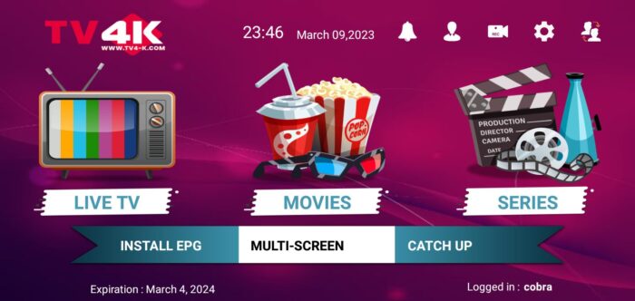 ⁦اشتراك سيرفر تي في سمارت TV4K Smart لمدة 24 ساعة⁩ - الصورة ⁦2⁩